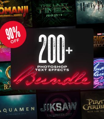 200 text effect inky